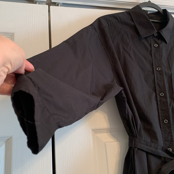 Gap, button down shirt dress with pockets, size medium - Picture 4 of 15